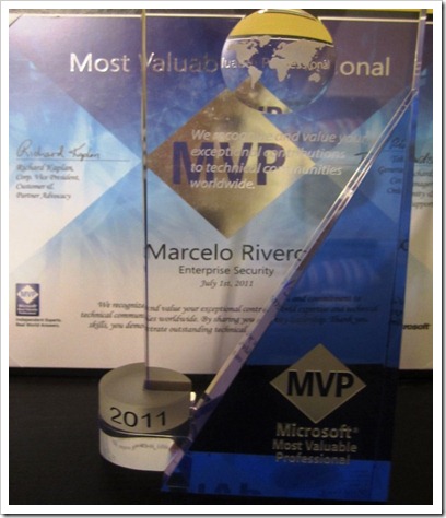 Marcelo Rivero MVP Enterprise Security
