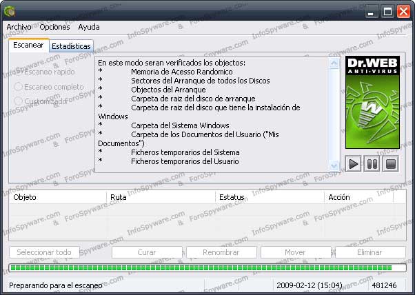 Ampliar imagen de Dr.Web CureIt! 6.00 Dr.Web CureIt! 6.00