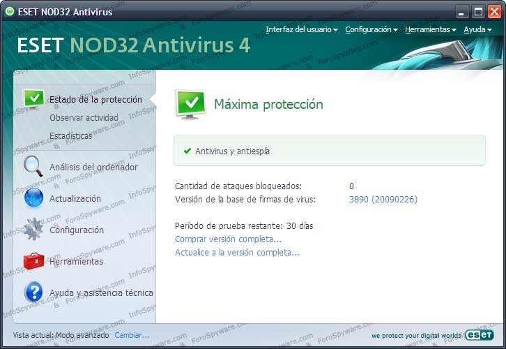 Ampliar imagen de NOD32 Antivirus System 4.2 NOD32 Antivirus System 4.2