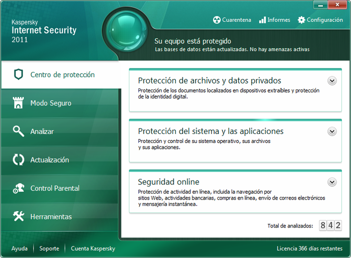 Ampliar imagen de Kaspersky Internet Security 2011 Kaspersky Internet Security 2011