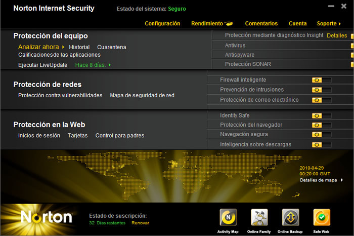 Ampliar imagen de Norton™ Internet Security 2010 Norton™ Internet Security 2010