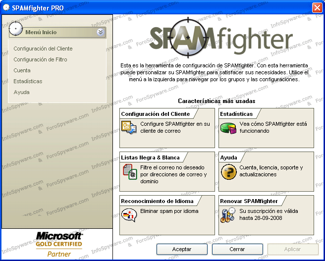 Ampliar imagen de SPAMfighter – AntiSpam SPAMfighter – AntiSpam