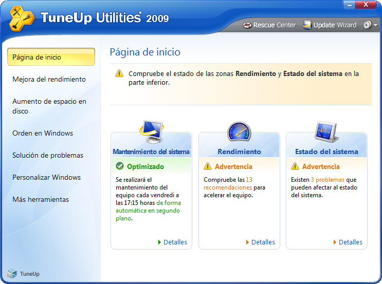 Ampliar imagen de TuneUp Utilities 2010 TuneUp Utilities 2010