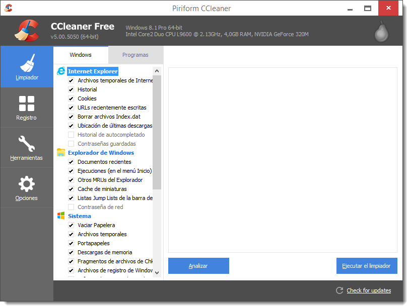 registro ccleaner piriform